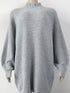 'Indira' Dropped Shoulder Sweater Dress - Celes Fashion